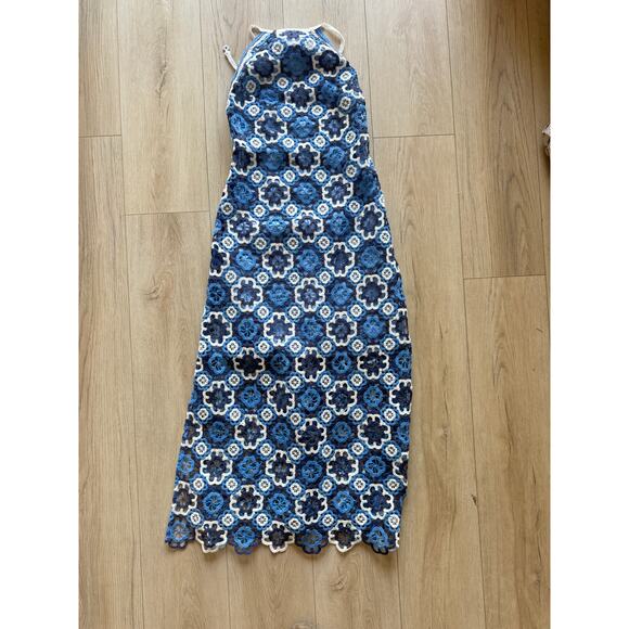 Maje Three-tone Crochet Dress - Picture 9 of 16